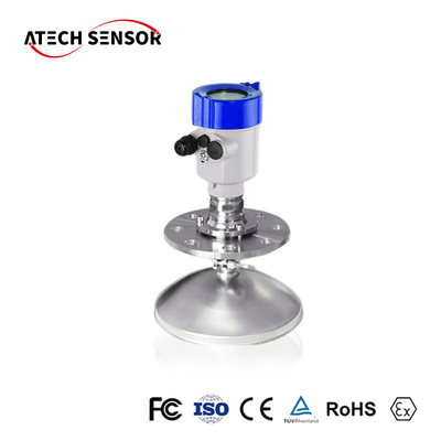 transmissor de aço inoxidável do nível de água do sensor nivelado do radar da elevada precisão 26G
